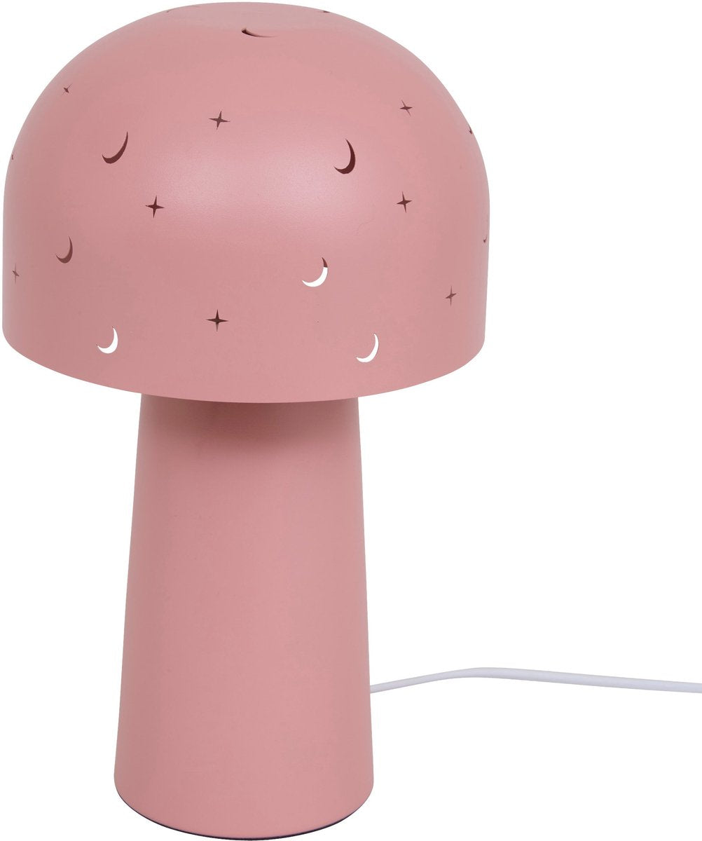 Atmosphera Kids Starry Mushroom tafellamp voor de kinderkamer – roze