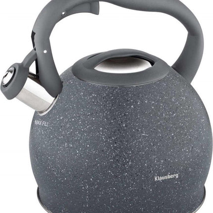 Klausberg KB-7321 fluitketel - 2L - rvs - alle warmtebronnen