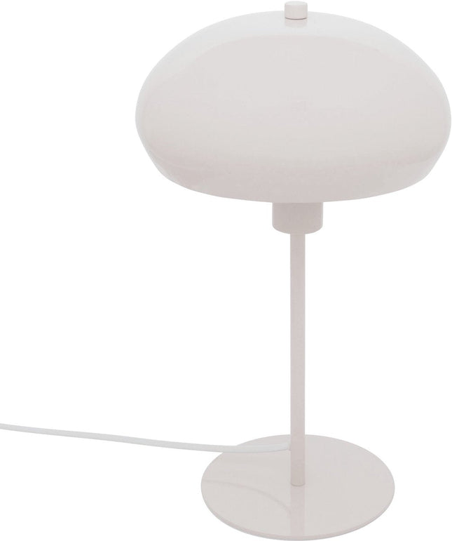 Atmosphera Savio Paddenstoel Tafellamp - Ø22xH38cm - Wit
