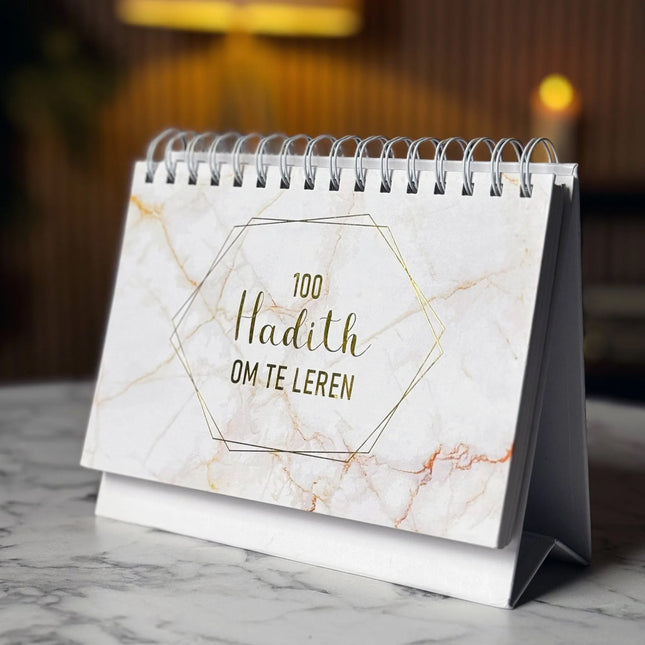 100 Hadith kalender om te leren