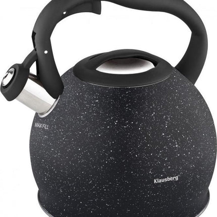 Klausberg KB-7266 fluitketel - 3L - rvs - alle warmtebronnen