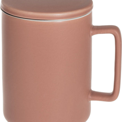 5Five Lisa Thee mok met filter - Theetas - 40CL - Terracotta