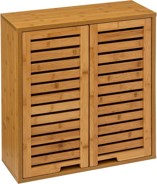5Five® Hangkastje Sicela Wand Badkamerkast Hangend 52x59x20 cm - Bruin