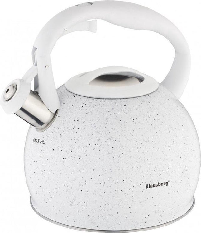 Klausberg 7265 - fluitketel - 3L - rvs - alle warmtebronnen