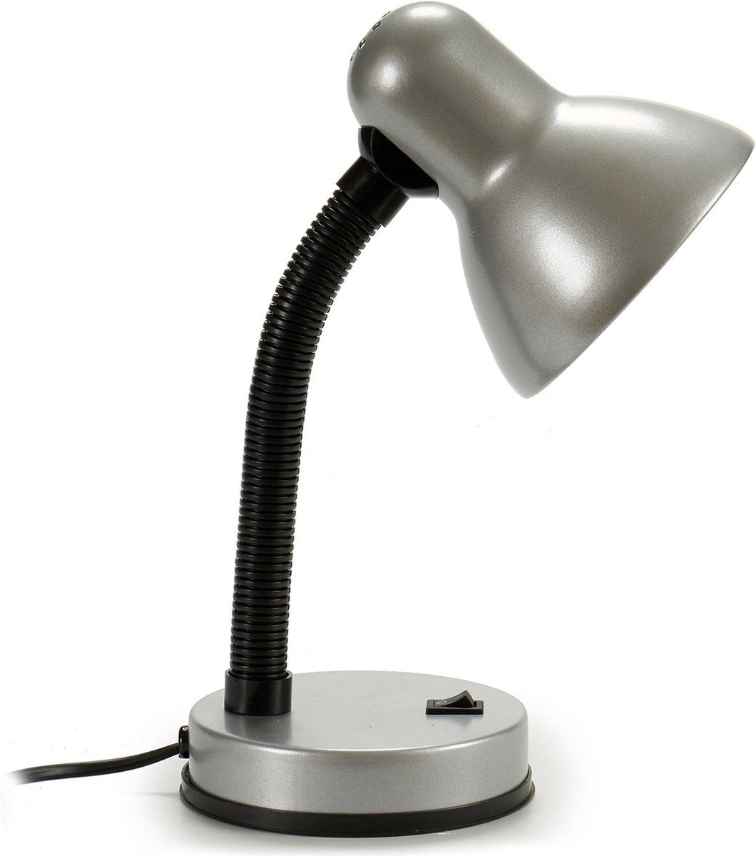 Pincello Table Lamp/Desk Lamp - metal - grey - H33 cm - Reading light - flexible arm