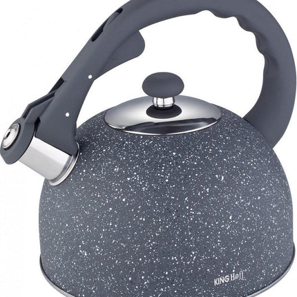 Kinghoff 1408 fluitketel - 2,6 L - RVS - alle warmtebronnen