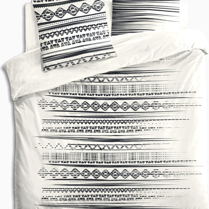 Atmosphera Dekbeddenset 3-delige beddenset 220x240cm - Dekbedovertrek set met 2 kussenslopen - Etnik