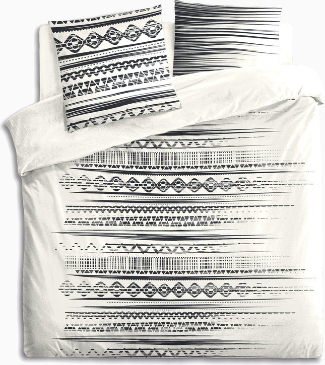 Atmosphera Dekbeddenset 3-delige beddenset 220x240cm - Dekbedovertrek set met 2 kussenslopen - Etnik