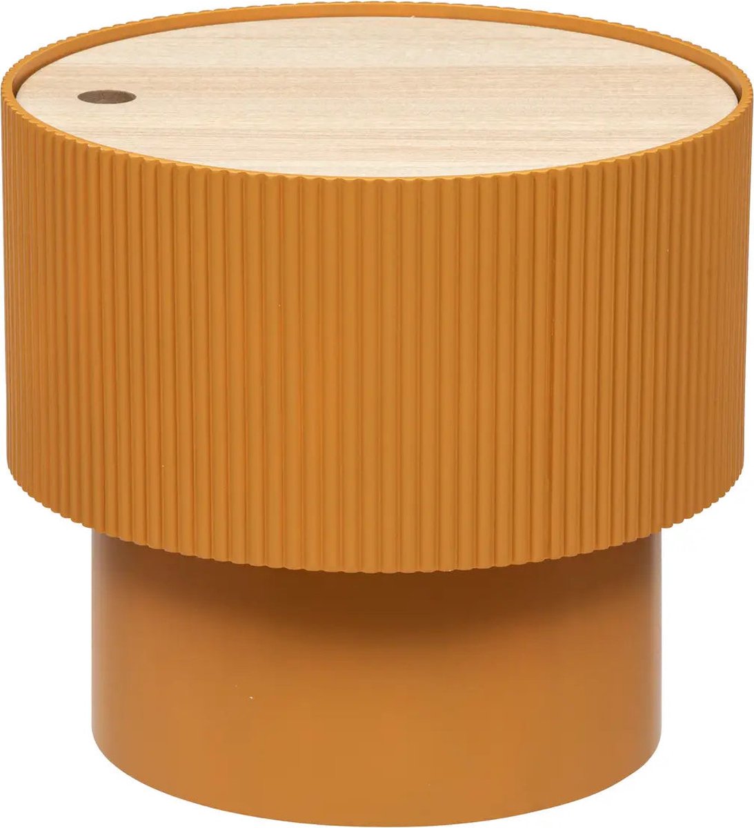 Atmosphera Table - Coffee Table - Ochre - Side Table - D38.5cm H35cm