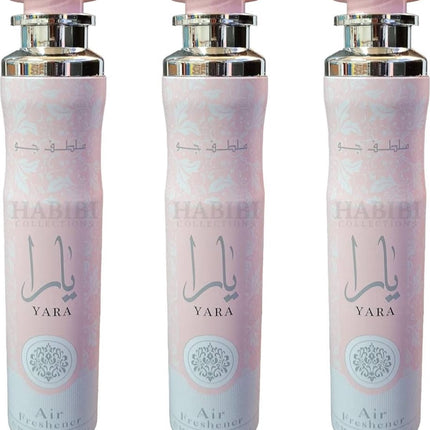 Lattafa-Luchtverfrisser-Yara-Air freshener-3 STUKS-300ml