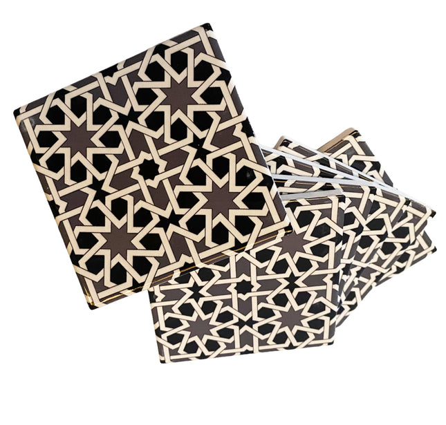 Marokkaanse Keramische zellige onderzetters