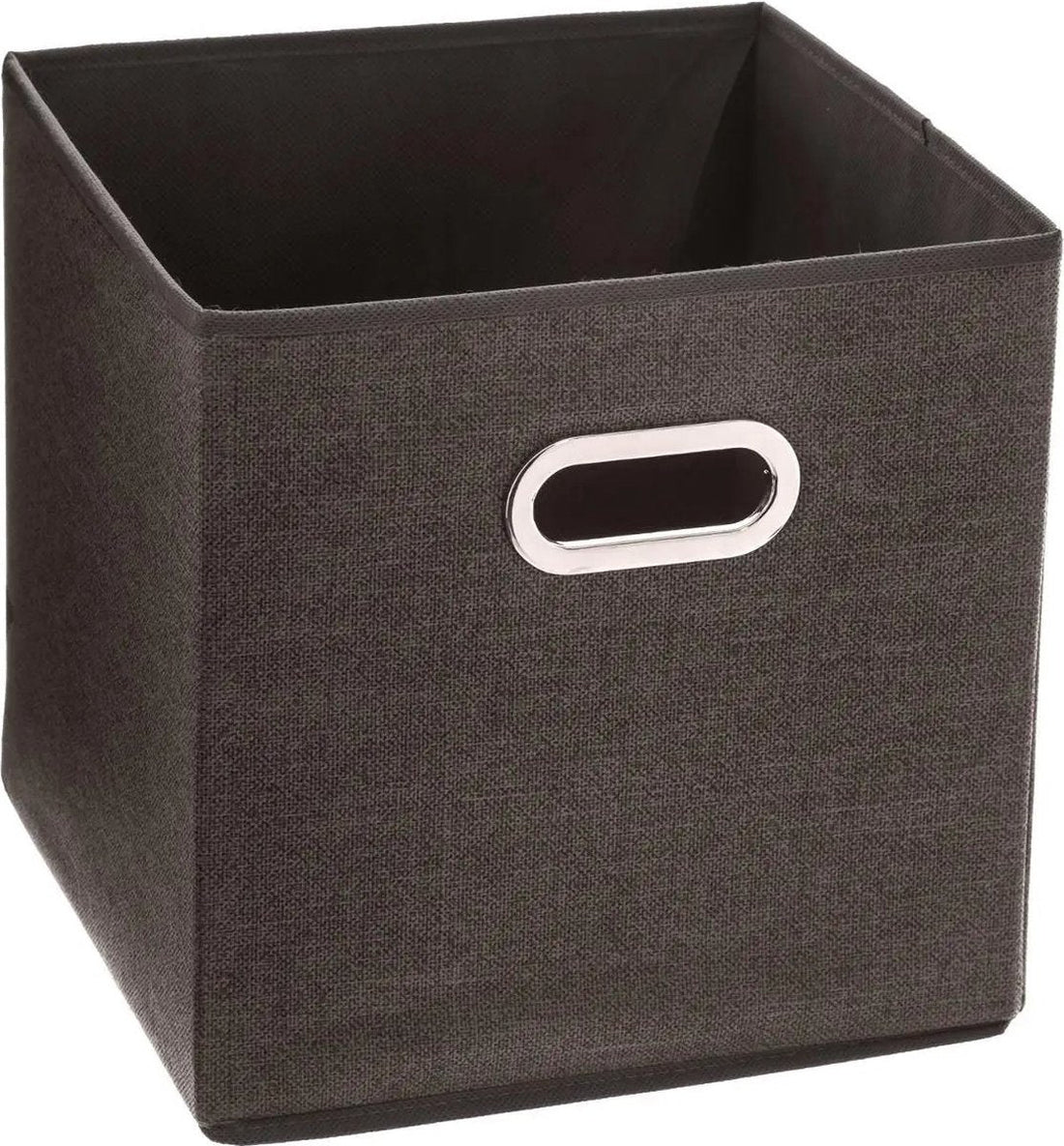 5Five opbergmand bruin linnen – opvouwbare kastmand 31 x 31 x 31 cm, 29 liter