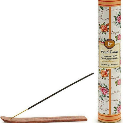 Acorde Wierookstokjes Fresh Linen 25,5 Cm Oranje 31-delig
