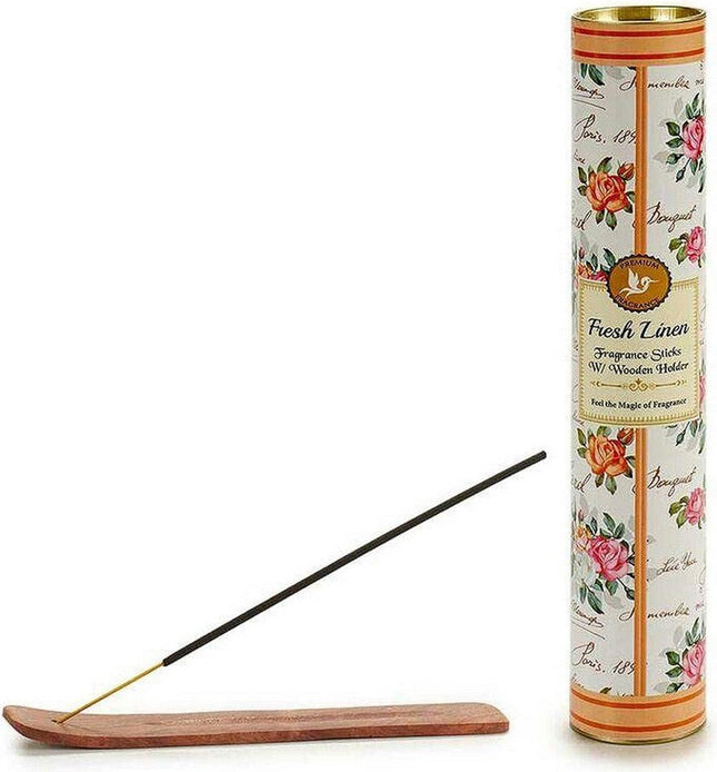 Acorde Wierookstokjes Fresh Linen 25,5 Cm Oranje 31-delig