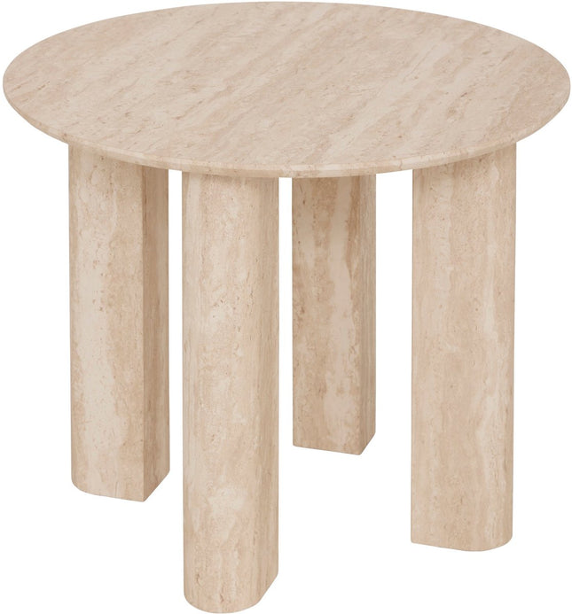 Atmosphera Anaya Bijzettafel - Ø44xH51cm - Beige