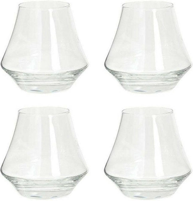 Secret de Gourmet - Whisky glazen - 4x - transparant - 290 ml