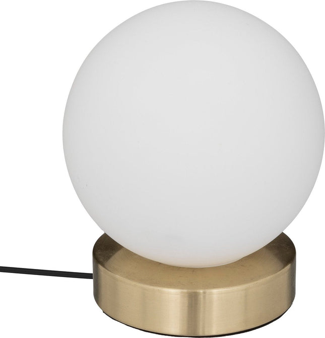 Atmosphera Tafellamp Dris D15x17cm - Wit/Goud - E14