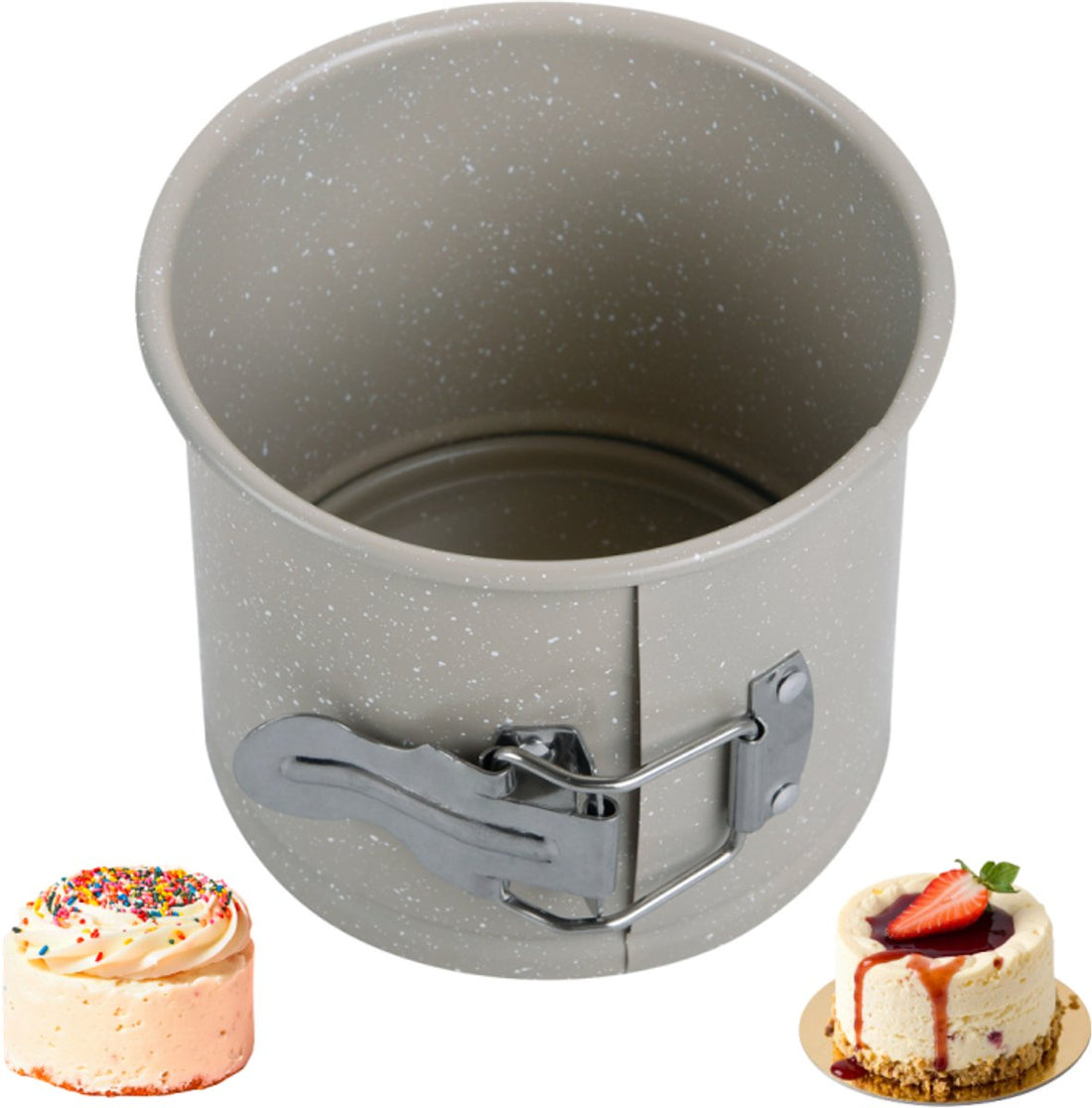 Kinghoff KH-1979 Hohe runde Kuchenform – Ø12 cm