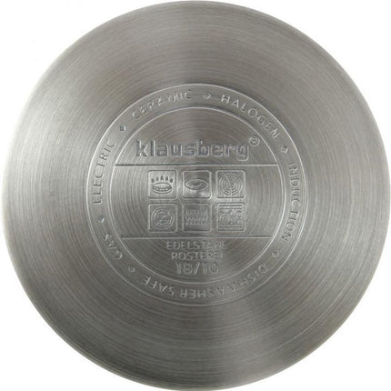 Klausberg pannenset – 9 delig – Prestige II - RVS – Alle warmtebronnen