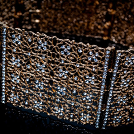 Gouden riem recht model medium