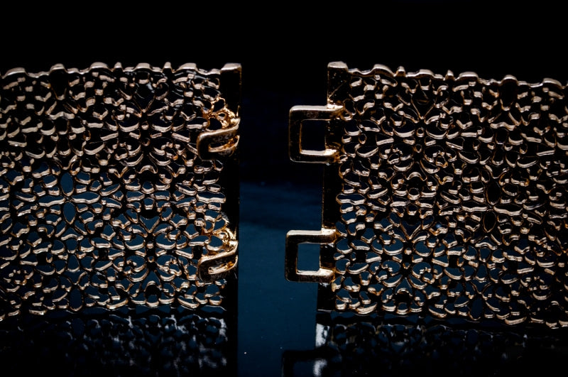 Gold belt straight model medium
