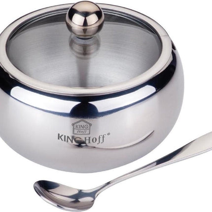Kinghoff Suikerpot - RVS
