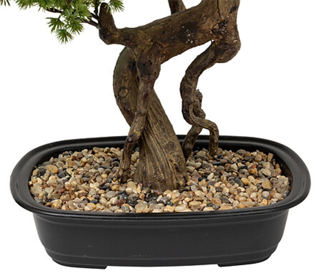 Atmosphera Bonsai-Baum - im Keramiktopf - 86 cm - Kunstpflanze - grün - Künstliche Pflanzen - Zierpflanzen - Japanischer Stil