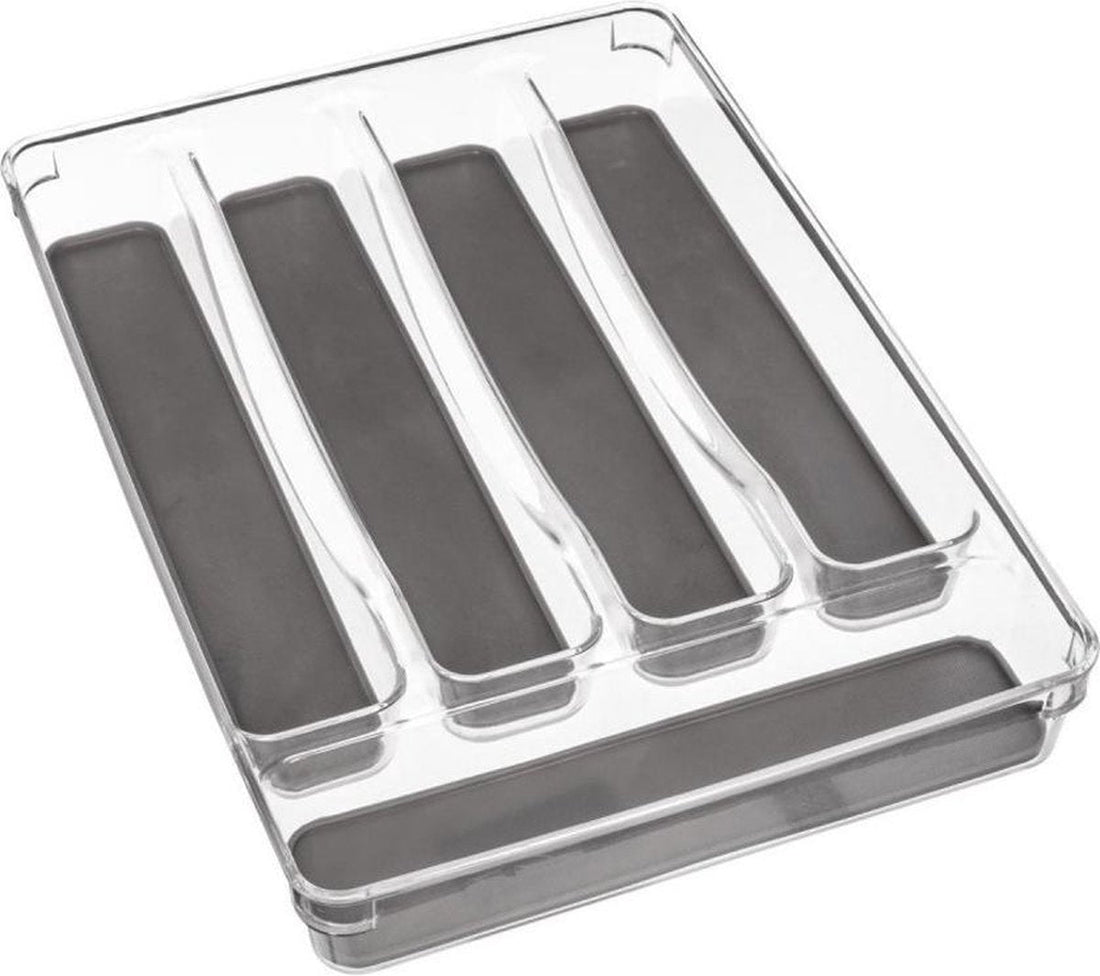 5Five bestekbak Tidy Smart 6-vaks – keukenorganizer met anti-slip inzet