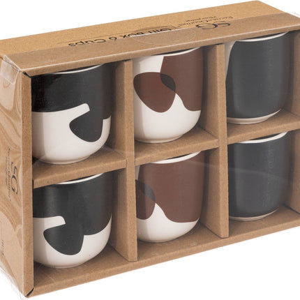 Secret de gourmet Olme - 6 Tasjes - Kopjes - 10CL - Koffietas