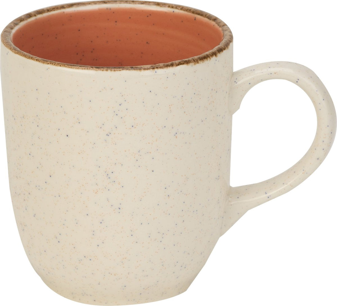 Cosy&Trendy, GRANITE TERRACOTTA BECHER D8,5XH10CM 36CL, Set mit 6 Bechern