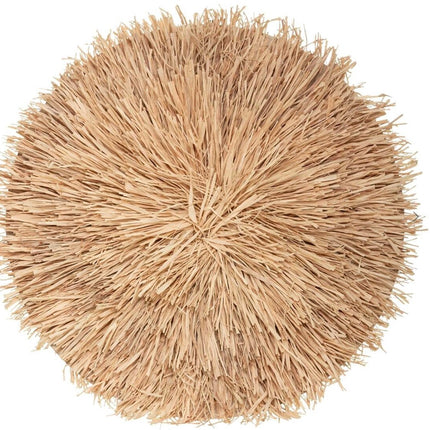 Wanddecoratie Raffia diameter 64 cm | Boho wand decoratie