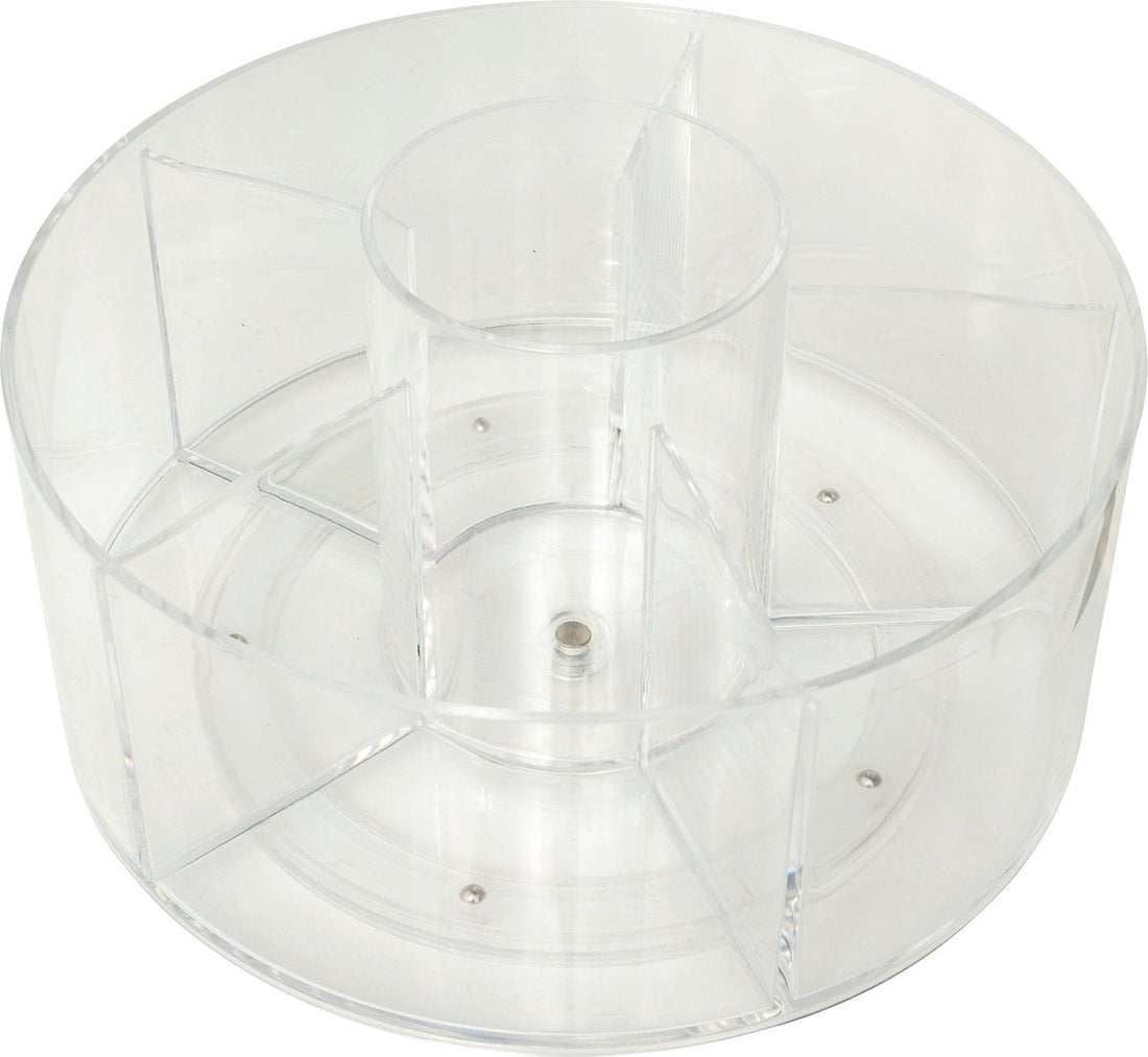 5Five roterende make-up organizer – transparant, Ø 23 x H 13 cm