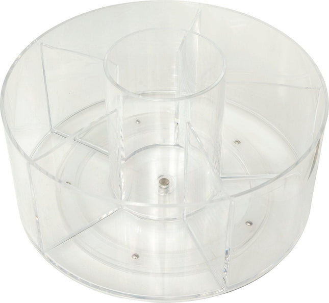 5Five Roterende Organizer - Make-up organizer - Ø23xH13cm - Transparant