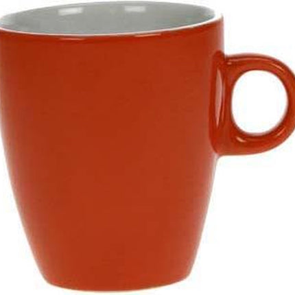 Cosy & Trendy Vicky Beker - 19 cl - Ø 7 cm x 8.5 cm - Oranje - Set-6