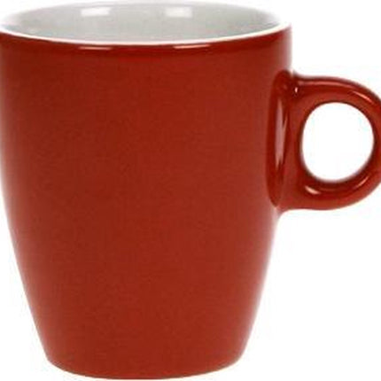 Cosy & Trendy Vicky Beker - 19 cl - Ø 7 cm x 8.5 cm - Rood - Set-6