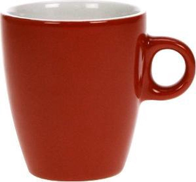 Cosy & Trendy Vicky Beker - 19 cl - Ø 7 cm x 8.5 cm - Rood - Set-6