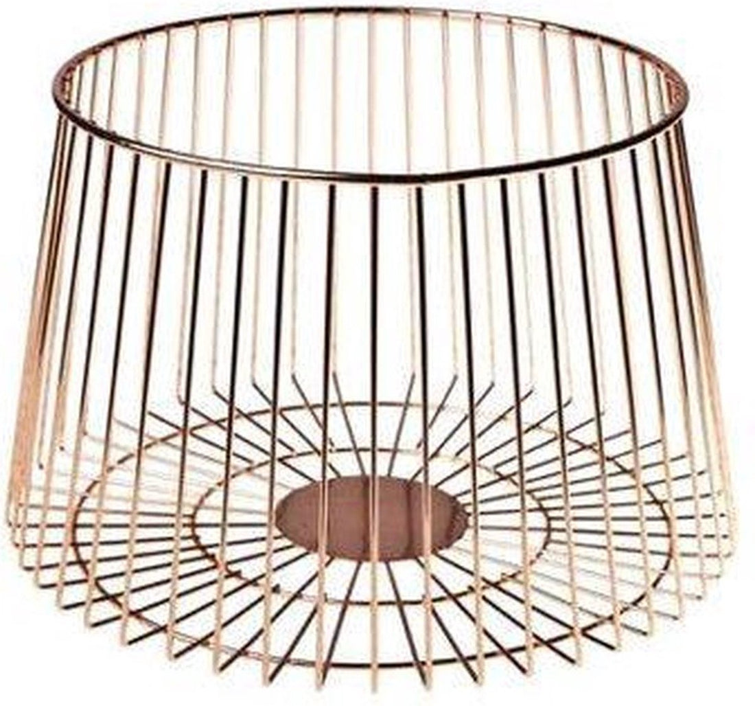 Cosy&Trendy Fruit Basket - 30x15.5 cm - Copper-plated Metal