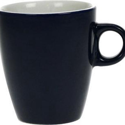 Cosy & Trendy Vicky Beker - 19 cl - Ø 7 cm x 8.5 cm - Donkerblauw - Set-6