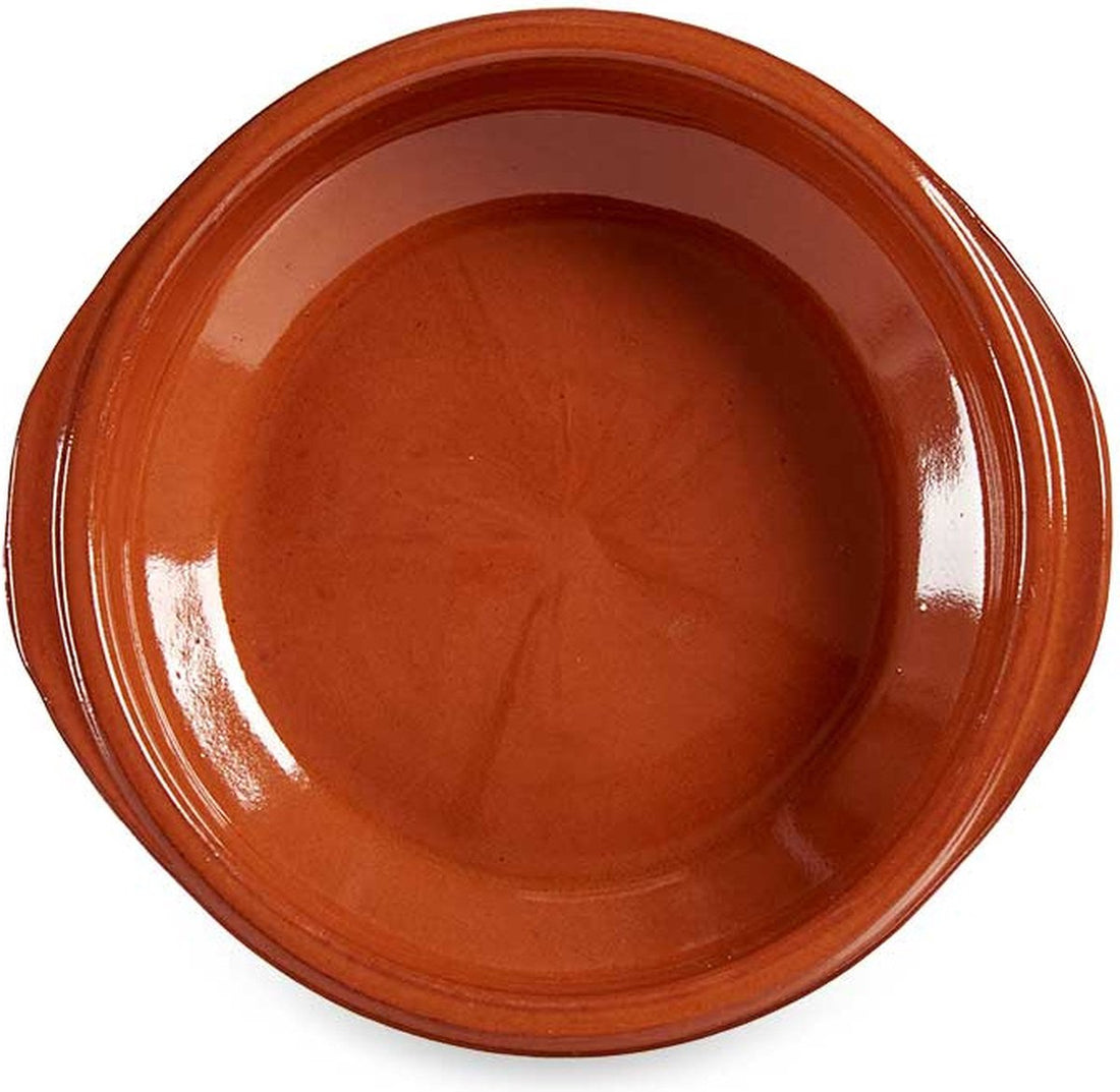 La Dehesa ovenschaal van vuurvaste klei – terracotta, rond, Ø 16 x 4 cm