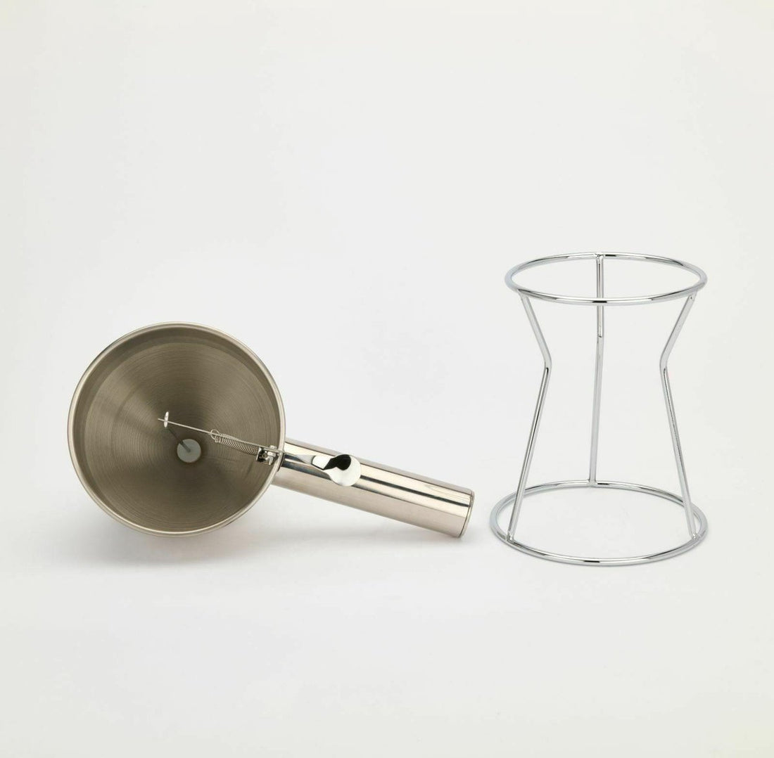 Fondant Funnel Dispenser With Stand - Stainless Steel