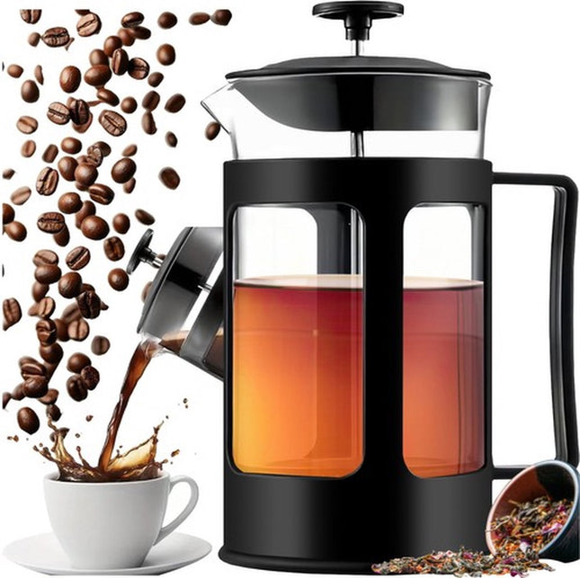 Cafetière - French Press - 1 Liter - Koffie Maker - Thee Maker