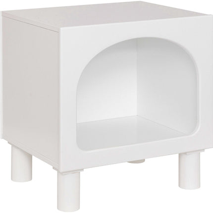 Atmosphera Kids Tara Nachtkastje - Nachttafel - 40x32x42cm - Kinderkamer - Wit