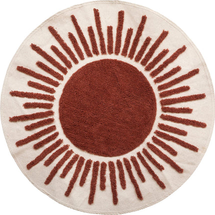 Atmosphera Vloerkleed / Tapijt Alia - Dia 90 cm - Getuft patroon- Rond