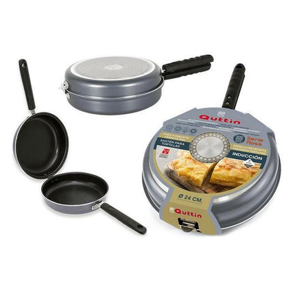 Omelet tortilla pan