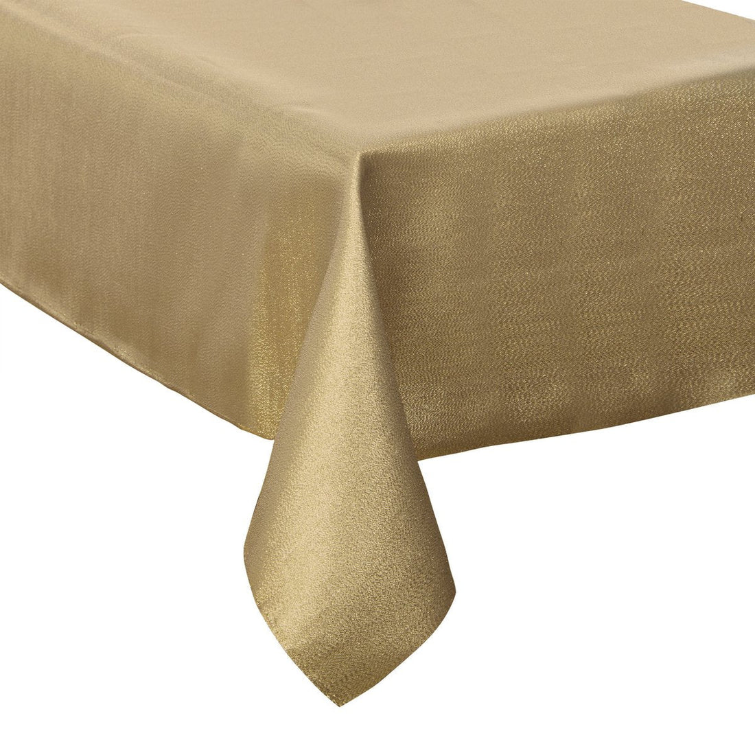 Atmosphera - Nappe à paillettes dorées - 140 x 360 cm - polyester