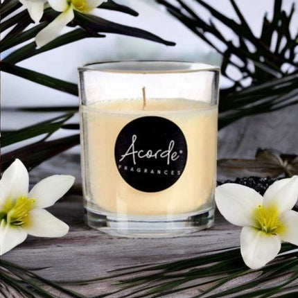 Acorde - Geurkaars Vanille - Geurkaars geschenk 30 branduren