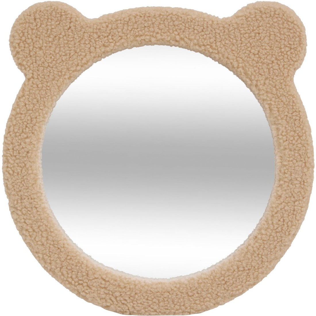 Atmosphera Kids berenspiegel bruin – spiegel voor de kinderkamer, Ø 34 cm