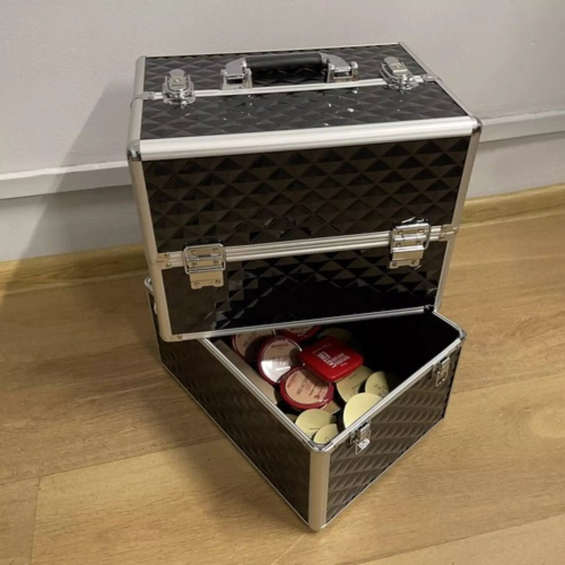 Soulima Kosmetikkoffer XL - Perfekt für professionelle Beauty-Organisation