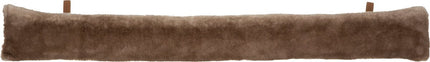 Atmosphera Grizzly Tochtrol / tochtstopper faux bont - 12 x 90 cm - Bruin - Extra zacht