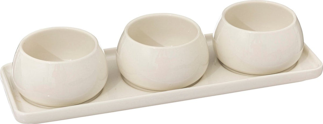 Secret de Gourmet Nora Aperitif Set - 4-piece - White
